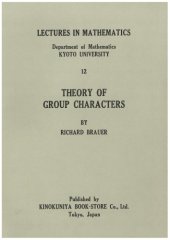 book Theory of Group Characters