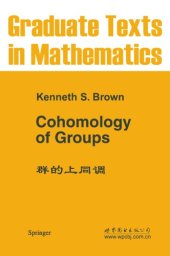 book Cohomology of Groups