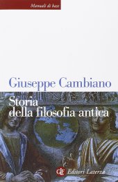 book Storia della filosofia antica