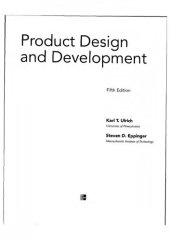 book Product Design and Development