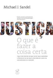 book Justiça - O que é fazer a coisa certa