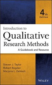 book Introduction to Qualitative Research Methods: A Guidebook and Resource