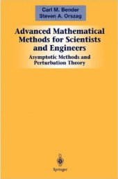 book Advanced Mathematical Methods for Scientists and Engineers