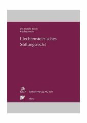 book Liechtensteinisches Stiftungsrecht