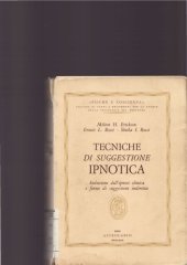 book Tecniche di suggestione ipnotica