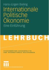 book Internationale politische Ökonomie : eine Einführung