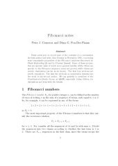 book Fibonacci notes [expository notes]