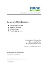 book Geplante Obsoleszenz – Entstehungsursachen, Konkrete Beispiele, Schadensfolgen, Handlungsprogramm