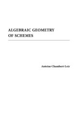 book Algebraic Geometry of Schemes [Lecture notes]