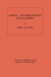 book Normal Two-Dimensional Singularities