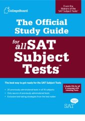 book The Official Study Guide for All SAT Subject Tests