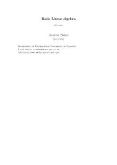 book Basic Linear Algebra