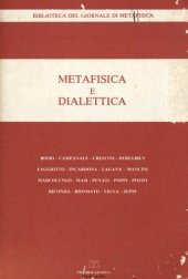 book Metafisica e dialettica