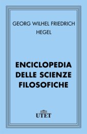 book Enciclopedia delle scienze filosofiche