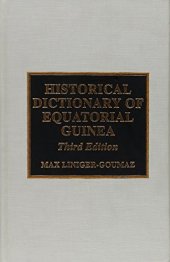 book Historical Dictionary of Equatorial Guinea