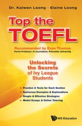 book Top the TOEFL: Unlocking the Secrets of Ivy League Students