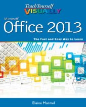 book Teach Yourself VISUALLY. Microsoft Office 2013