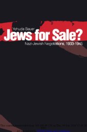 book Jews for Sale? Nazi-Jewish Negotiations, 1933-1945