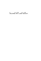 book Beyond Hill & Hollow: Original Readings In Appalachian Womens Studies