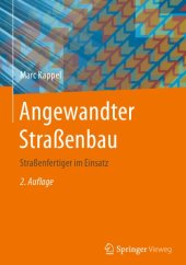 book Angewandter Straßenbau: Straßenfertiger im Einsatz