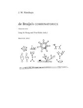 book Combinatorics [Lecture notes]