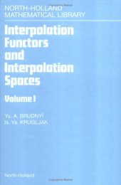 book Interpolation functors and interpolation spaces