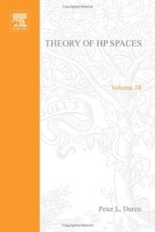 book Theory of Hp spaces