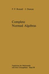 book Complete Normed Algebras