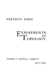 book Experiments in topology