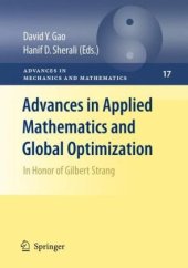 book Advances in Applied Mathematics and Global Optimization: In Honor of Gilbert Strang