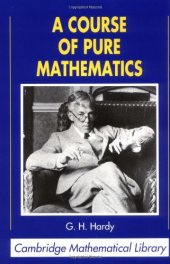 book A course of pure mathematics