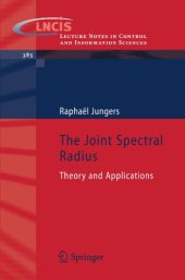 book The joint spectral radius: Theory and applications