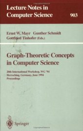 book Graph-Theoretic Concepts in Computer Science: 20th International Workshop, WG '94 Herrsching, Germany, June 16–18, 1994 Proceedings