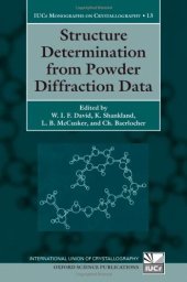 book Structure determination from powder diffraction data