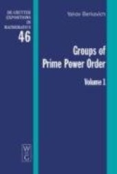 book Groups of prime power order