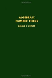 book Algebraic number fields