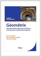 book Géométrie, Licence 3 Mathématiques : Géométrie affine, géométrie euclidienne & introduction à la géométrie projective