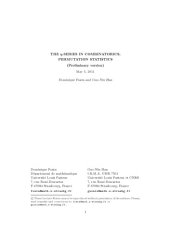 book The q-series in combinatorics: Permutation statistics [expository notes]