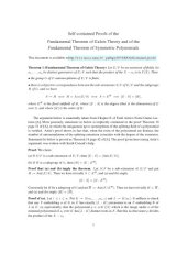 book Self-contained Proofs of the Fundamental Theorem of Galois Theory and of the Fundamental Theorem of Symmetric Polynomials [expository notes]