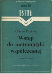 book Wstęp do matematyki współczesnej