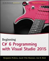 book Beginning C# 6.0 Programming with Visual Studio 2015