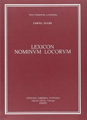 book Lexicon nominum locorum