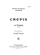 book 12 Études op. 10