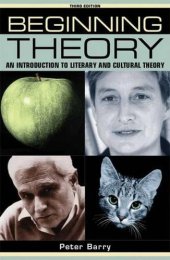 book Beginning Theory: An Introduction to Literary and Cultural Theory