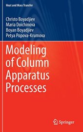 book Modeling of Column Apparatus Processes