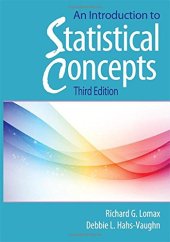 book An Introduction to Statistical Concepts