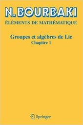 book Groupes et algèbres de Lie: Chapitre 1