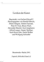 book Lexikon der Kunst. Architektur, Bildende Kunst, Angewandte Kunst, Industrieformgestaltung, Kunsttheorie