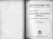 book Privatni i politički moral