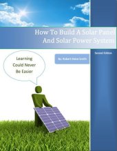 book How To Build A Solar Panel And Solar Power System